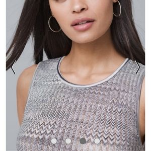 White House Black Market Wavy Sweater Tank